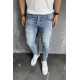 Jean Βlack Island 6585 Μπλέ Skinny fit